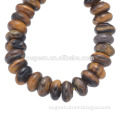 Factory direct natural brown tiger's eye stone beads for bracelet
